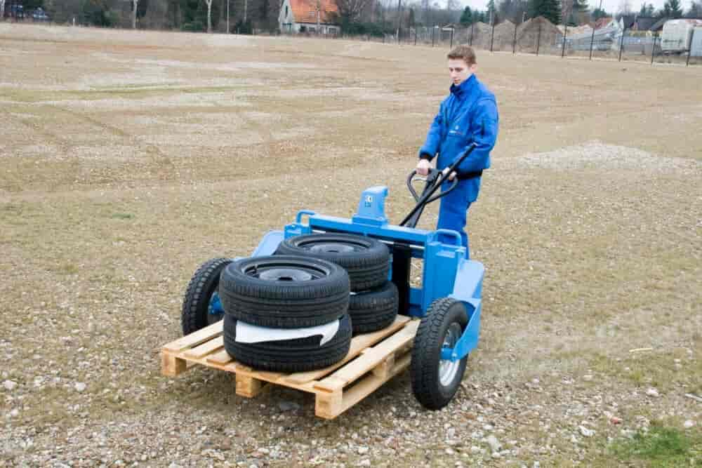 Geländehubwagen BF-GL in Aktion